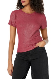 PAIGE Women's LOR TEE Cherrywood/Silver