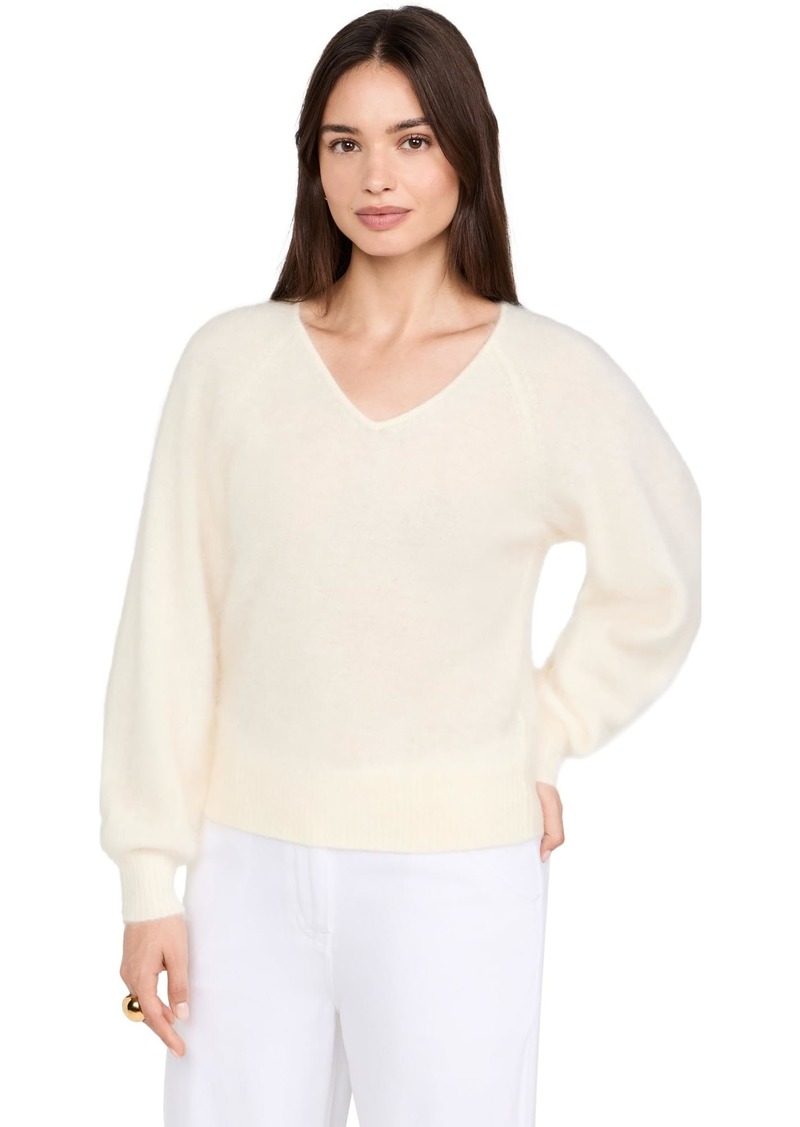 PAIGE Women's Opaline Cashmere Sweater  Off White L