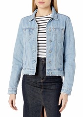 PAIGE womens Rowan Rvt Pocket Detail Denim Jacket   US