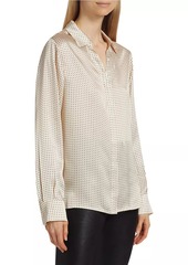 Paige Palmer Printed Silk Shirt