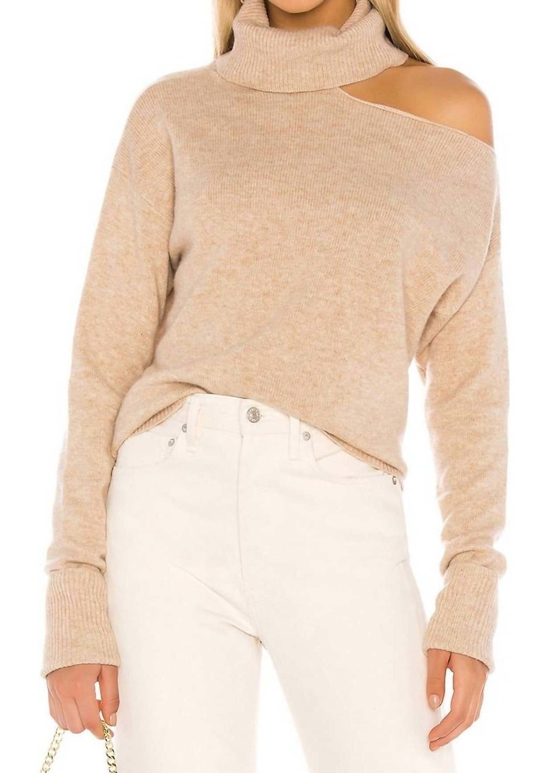 Paige Raundi Sweater In Camel