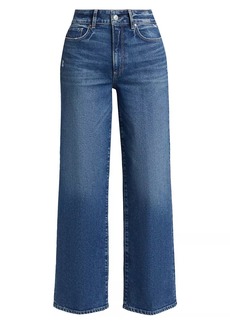 Paige Sasha Denim Mid-Rise Wide-Leg Jeans