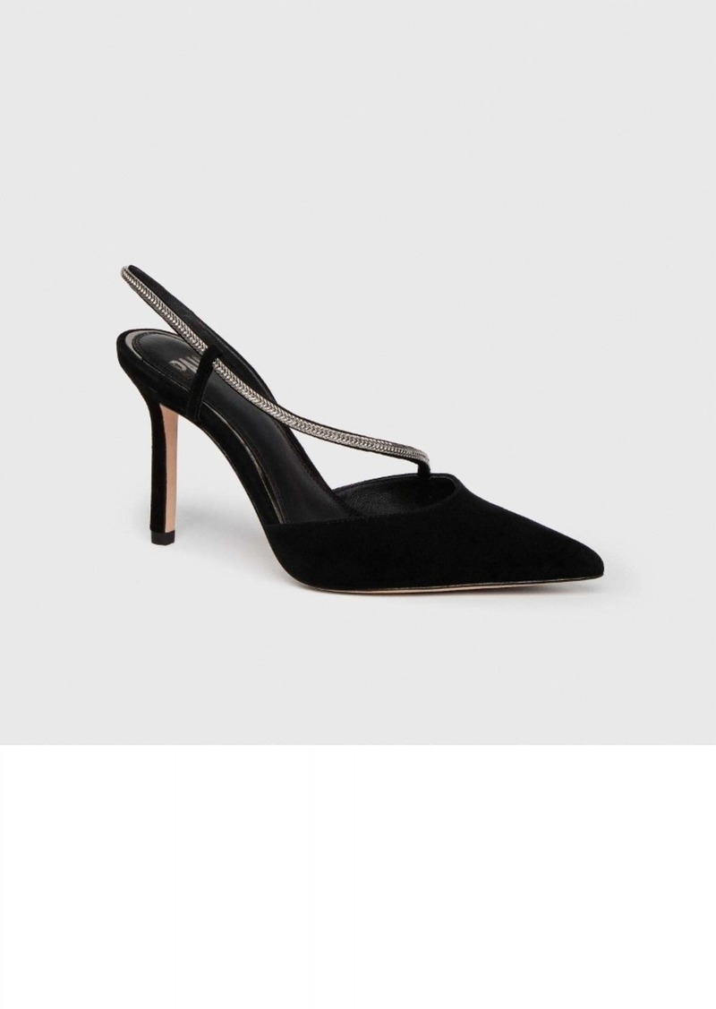 Paige Stephanie Pump In Black Suede