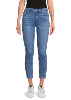 Paige Verdugo Mid Rise Cropped Jeans