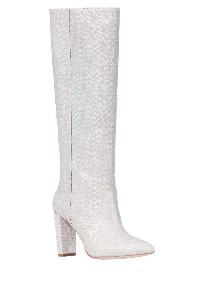 Paige Women's Carmen Boot In Snake Pearl