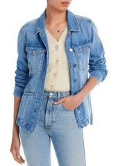 Paige Womens Denim Denim Jacket