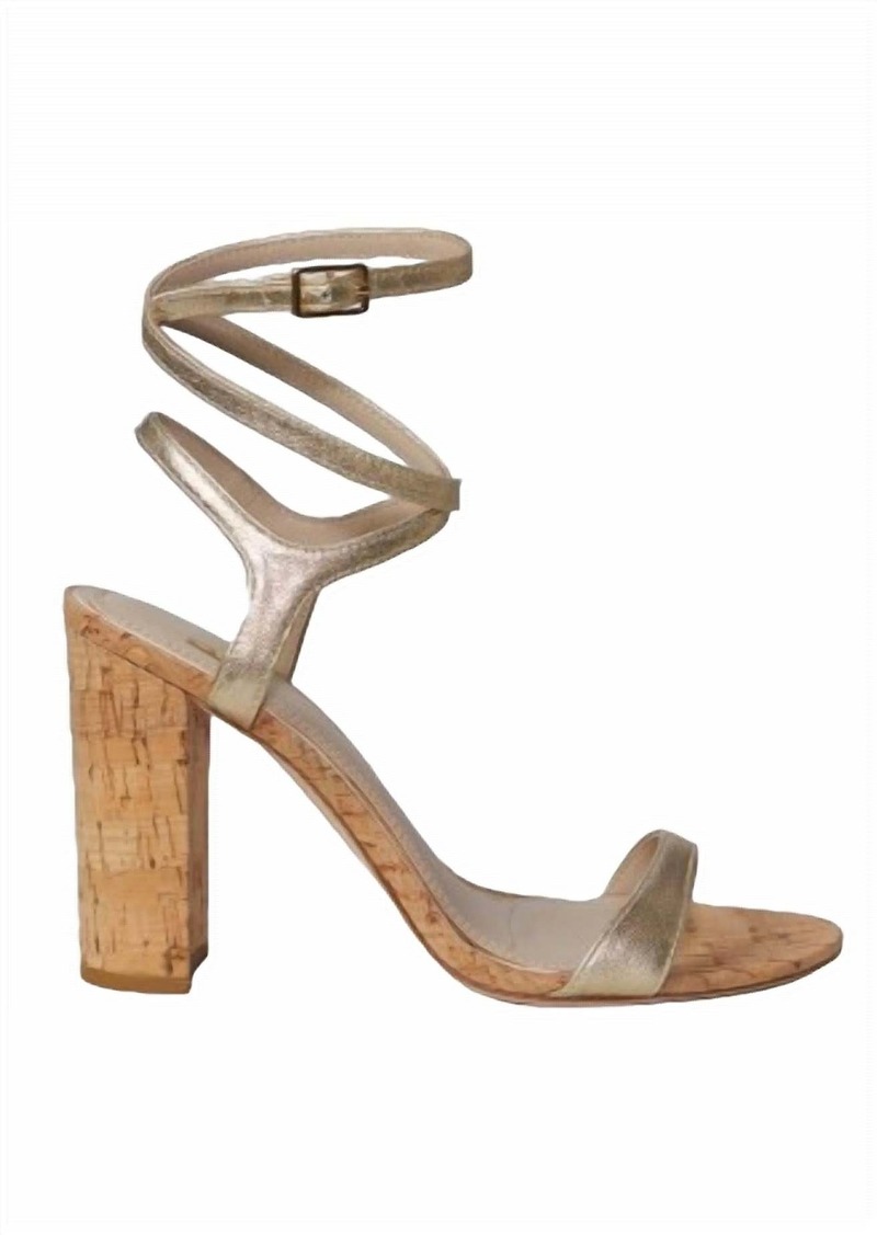 Paige Women's Niko Heeled Sandal In Light Gold