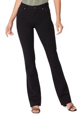 PAIGE Manhattan Bootcut Jeans in Black at Nordstrom