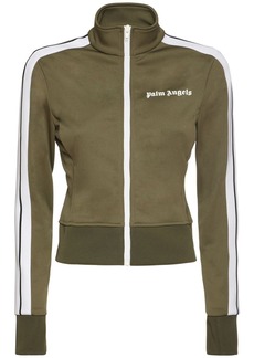 Palm Angels Acetate Fitted Logo Track Top