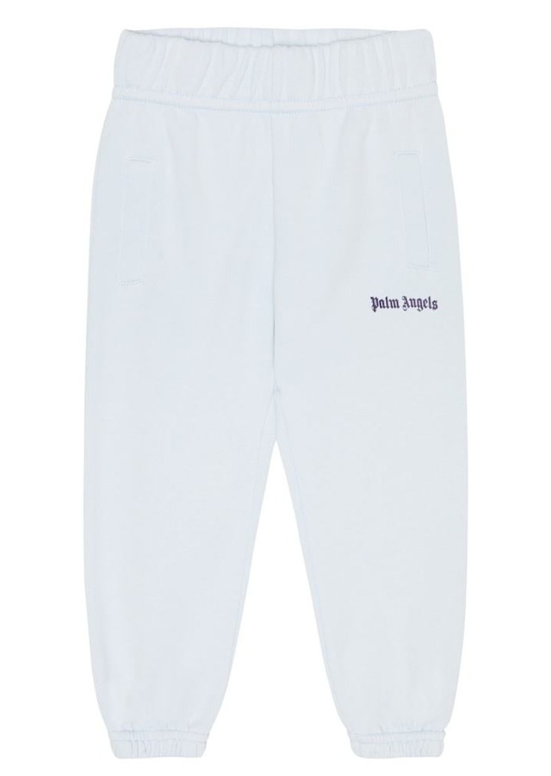 Palm Angels Kids Baby logo cotton sweatpants