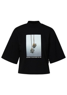 Palm Angels Black cotton T-shirt