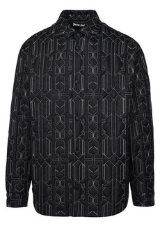 Palm Angels Black Polyamide Jacket
