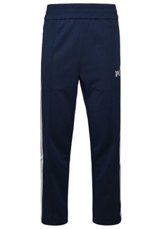 Palm Angels Blue polyester pants