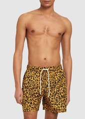 Palm Angels Cheetah Tech Swim Shorts