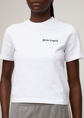 Palm Angels Classic Logo Cotton Jersey T-shirt