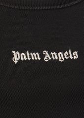 Palm Angels Classic Logo Cotton Tank Top