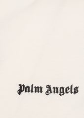 Palm Angels Classic Logo Fitted Cotton T-shirt