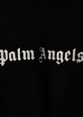 Palm Angels Classic Logo Wool Blend Sweater