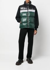 Palm Angels colour-block padded gilet