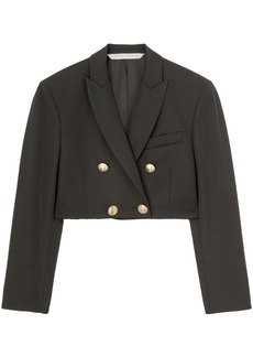 Palm Angels cropped double-breasted blazer