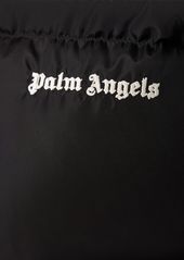 Palm Angels Cropped Nylon Down Jacket