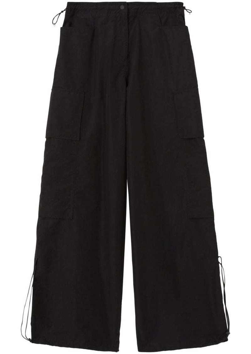 Palm Angels high-rise parachute trousers