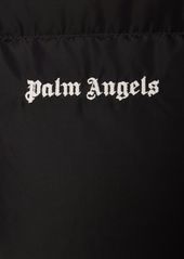 Palm Angels Hooded Nylon Down Track Jacket