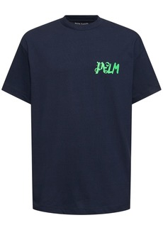 Palm Angels I Am Lost Print Cotton T-shirt