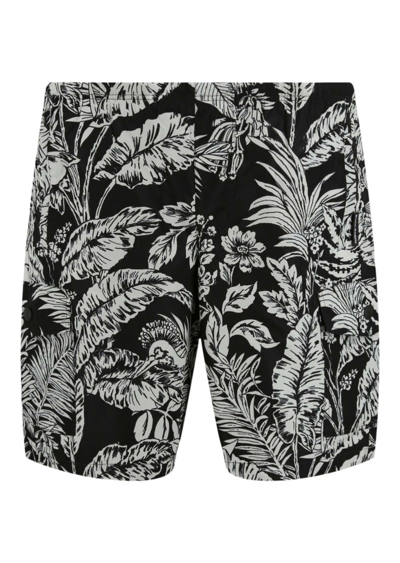 Palm Angels Jungle Parrots Swim Shorts