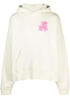 Palm Angels Leon logo-print hoodie