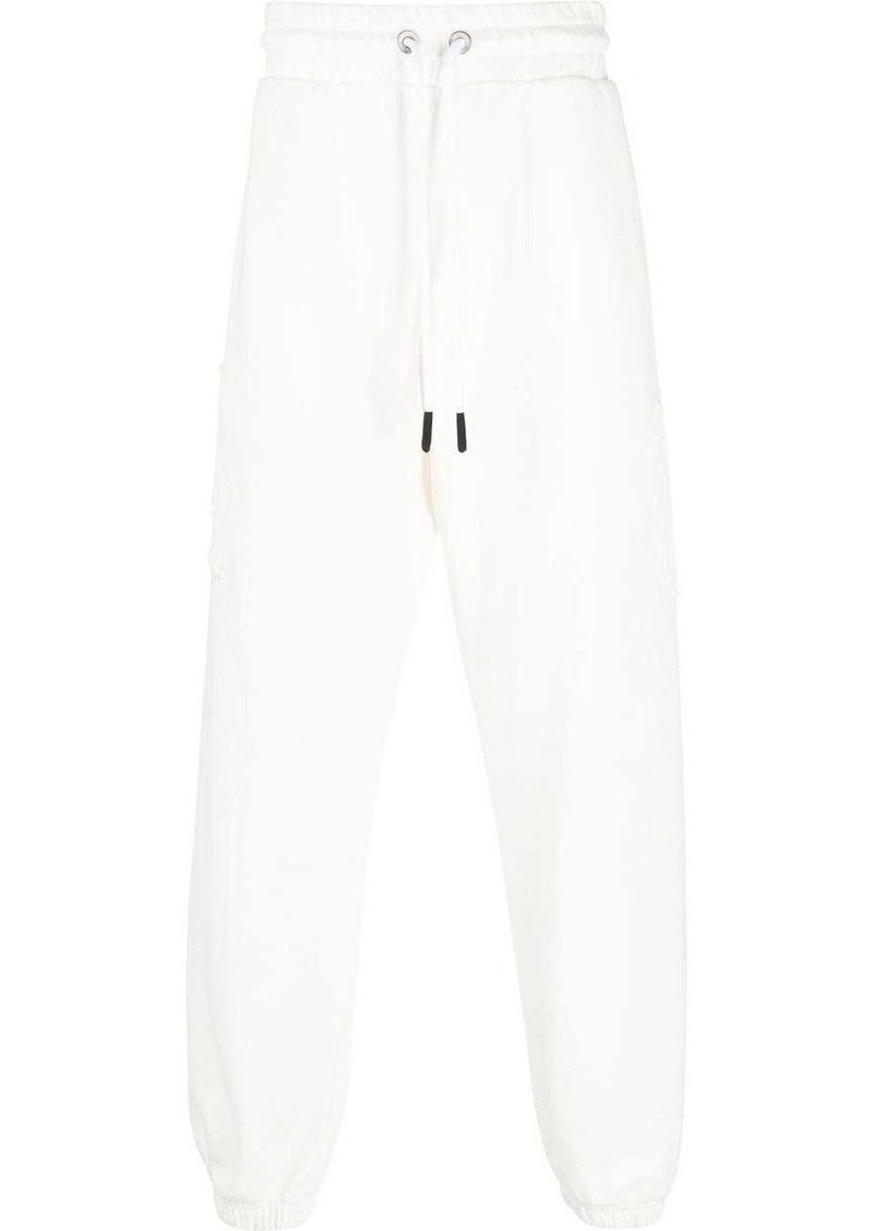 Palm Angels logo-appliqué track pants