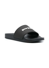 Palm Angels logo-embossed pool slides