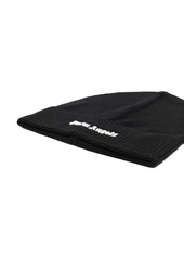 Palm Angels logo-embroidered beanie