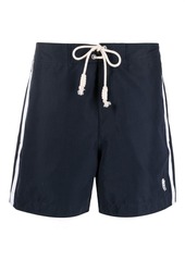 Palm Angels logo-embroidered swimming shorts