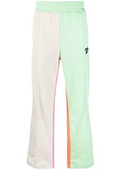 Palm Angels logo-print colourblock track pants