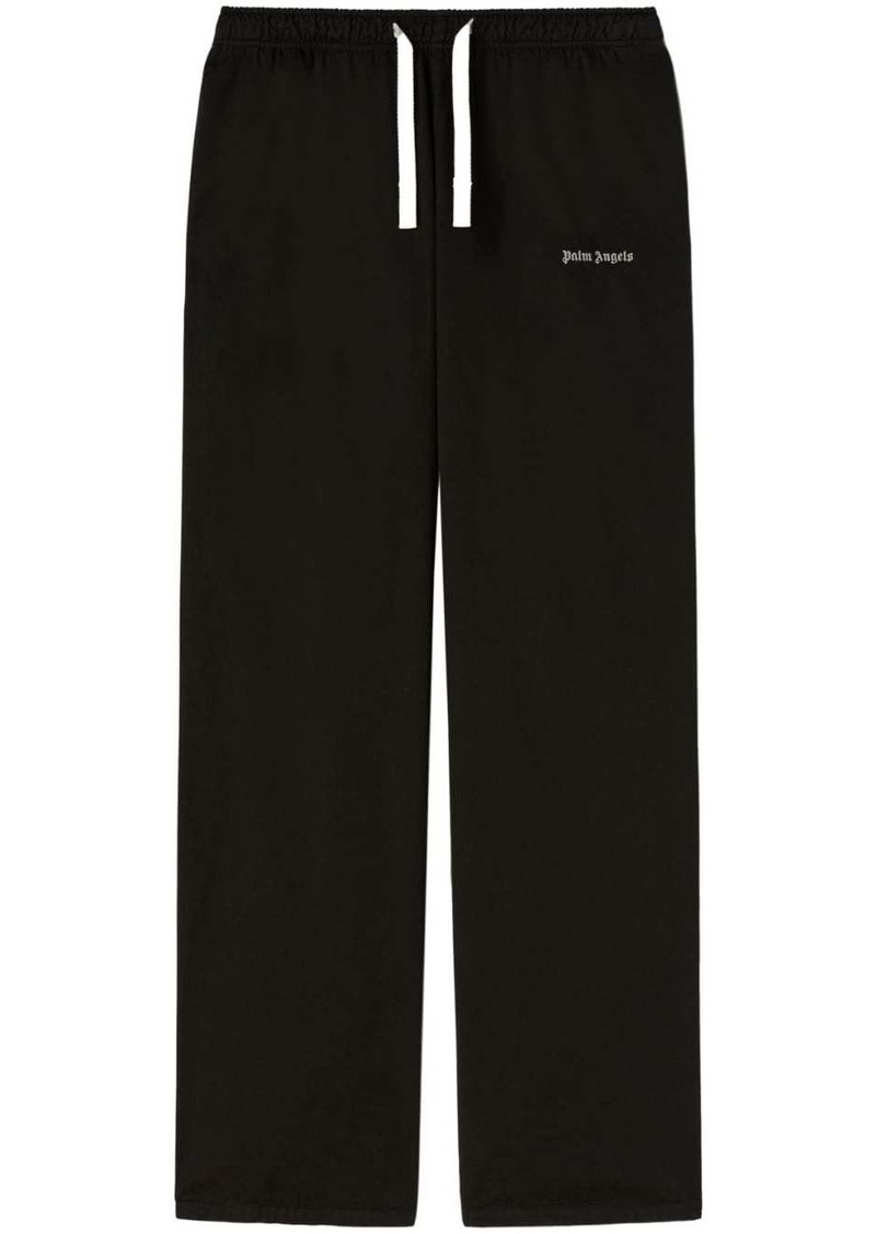 Palm Angels logo-print drawstring track pants