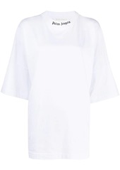 Palm Angels logo-print oversize T-shirt