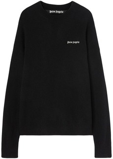 Palm Angels logo-print sweatshirt