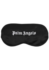 Palm Angels Logo Silk Sleep Eye Mask