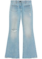 Palm Angels low-rise bootcut jeans