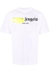 Palm Angels Malibu Sprayed logo-print T-shirt