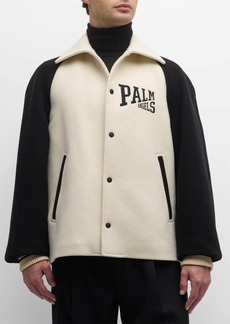 Palm Angels Men's University Blouson Jacket