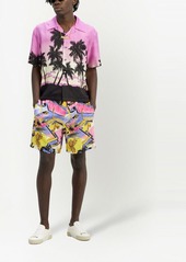 Palm Angels Miami floral-print deck shorts