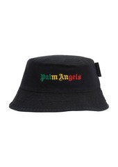 Palm Angels Miami Logo bucket hat