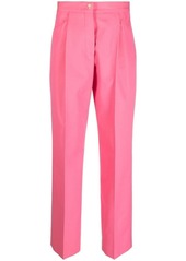 Palm Angels pressed-crease tailored wide-leg trousers