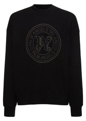 Palm Angels Milano Stud Cotton Sweatshirt