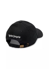 Palm Angels Monogram Cotton Baseball Cap