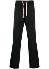 Palm Angels monogram-embroidered straight-leg trousers