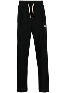 Palm Angels monogram-embroidered track pants