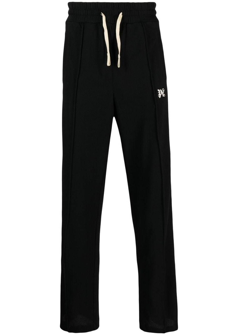 Palm Angels monogram-embroidered track pants